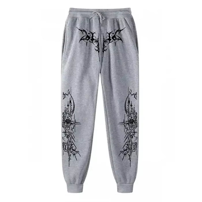 Y2K Retro Sports Fast Dry Sweater Pants Men Striped Sweat Absorb Breathable Casual Trousers Fitness Training Pants