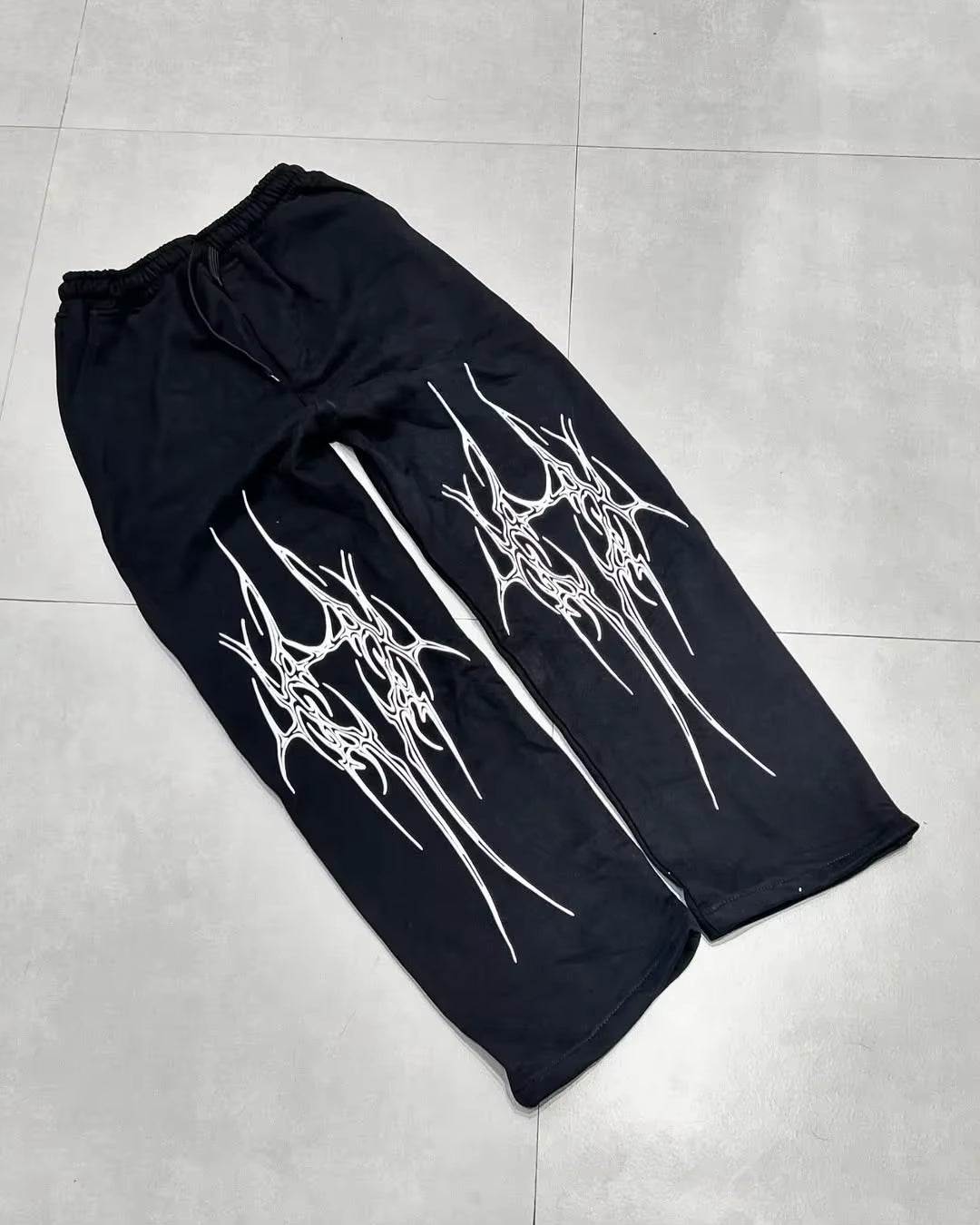 Y2K Retro Sports Fast Dry Sweater Pants Men Striped Sweat Absorb Breathable Casual Trousers Fitness Training Pants