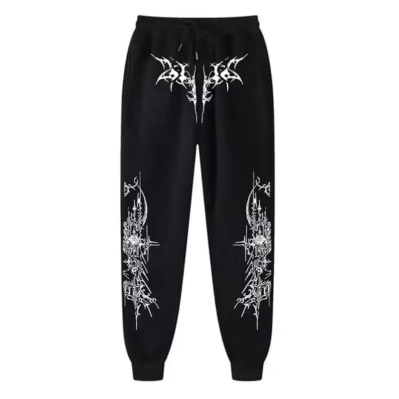 Y2K Retro Sports Fast Dry Sweater Pants Men Striped Sweat Absorb Breathable Casual Trousers Fitness Training Pants